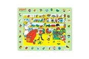 Babyleker - Barbo Toys Pippi - Framed Cardboard Puzzle - Thingfinder - 8653