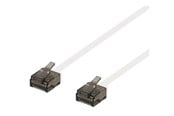 Nettverkskabel - Deltaco Patch Cable - 15 cm - Hvit - 0.1m - UUTP-2078