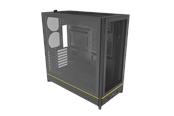 Kabinett - Montech HS01 Mesh - Kabinett - Miditower - Svart - HS01 (B)