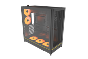 Kabinett - Montech HS01 PRO Mesh - Kabinett - Miditower - Svart - HS01 PRO (B)