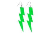 Kostymer - Boland - Earrings Flash Neon Green - 64432