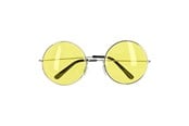 Kostymer - Boland - Party glasses Hippie XL Yellow - 44566