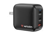 Mobil - Adaptere og ladere - Verbatim Power Adapter - GaN - 2 x USB-C USB - 100 Watt - 32230