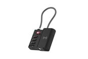 Mobil - Andre tilbehør - XtremeMac Lock Pro - Finder + TSA Approved Lock - rechargeable - Black - XWH-XLP-13