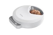Hund - Rojeco 4-Meal Cat Feeder – Button Version with 2 Ice Packs (White) - RWSQF26-02
