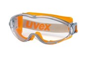 Sikkerhet - Uvex Safety Goggles - Clear panorama lense - Orange - 9302245