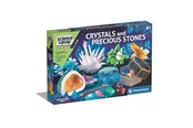 Kreative leker - Clementoni Scienc & Play Lab - Crystals & Precious Stones (Nordic) - 78825