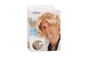 Kostymer - Boland - Blonde Wig with Mustache - 86336