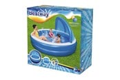 Basseng - Bestway Family Pool Round Summer Days with UV Sunshade 241cm - 7035064186