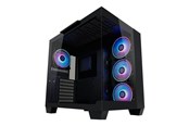 Kabinett - LC Power 809B Dark Storm_X - midi-tower - extended ATX - Kabinett - Tower - Svart - LC-809B-ON