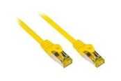 Nettverkskabel - Alcasa electronik Good Connections patch cable - 15 cm - yellow - Gul - 0.1m - 8070R-002Y