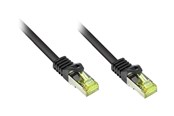 Nettverkskabel - Alcasa electronik Good Connections RNS patch cable - 1.5 m - black - Svart - 1meter - 8070R-015S