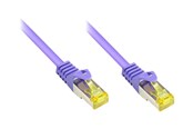Nettverkskabel - Alcasa electronik Good Connections RNS patch cable - 5 m - violet - Purpur - 5m - 8070R-050V