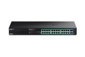 Switch/splitter - TRENDnet TPE-TG262ES - Version v1.0R - switch - EdgeSmart - 26 ports - smart - rack-mountable - TAA Compliant - TPE-TG262ES