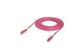 Nettverkskabel - Ubiquiti UniFi OM4 Duplex LC UPC Fiber Patch Cable 10m - Rosa - 10m - UACC-OFC-M2-LULU-10M