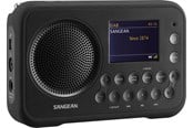DAB, nettverks- og klokkeradio - Sangean DPR-76BT - DAB+/FM - Mono - Svart - A500500