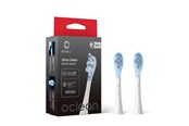 Elektrisk tannbørste - Oclean Børstehoder Brush Head Ultra Clean 2 Pack White - C04000378