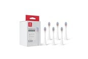 Elektrisk tannbørste - Oclean Børstehoder Brush Head Kids 6 Pack White - C04000390
