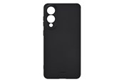 Mobil - Deksel og etui - ONSALA Phone Case Samsung S25 Edge Back Silicone Touch Black - 664279