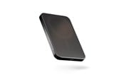 Nødlader - ZENS Slim Qi2 Aluminium Powerbank 5000 mAh - Black Nødlader - Svart - 5000 mAh - ZEPP05B/00