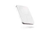 Nødlader - ZENS Slim Qi2 Aluminium Powerbank 5000 mAh - White Nødlader - Hvit - 5000 mAh - ZEPP05W/00