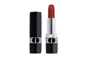 Sminke - Christian Dior Couture Colour, Velvet, Cream Lipstick, 999, Refillable, 3.5 g - 3348901634168
