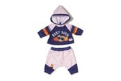 Dukker & Tilbehør - Baby Born Jogging Suit Navy 43cm - 838204