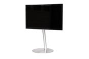 Veggmontering, AV-braketter & AV-møbler - Sinox StandView TV Floor Mount angled with rotatable top - 26"-65" - Alu finish - Max 25 kg - recommended for 65" - SWB7120