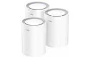 Ruter - Cudy BE3600 Gigabit Mesh Wi-Fi 7 System (3-Pack) - Mesh router 802.11a/b/g/n/ac/ax/be (Wi-Fi 7) - M3600(3-Pack)