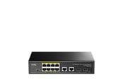 Switch/splitter - Cudy GS1010PS2 8-Port Gigabit PoE+ Switch with 2 GbE and 2 Gigabit SFP - GS1010PS2