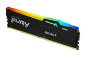 RAM - Kingston FURY Beast RGB DDR5-5600 - 64GB - CL40 - Single Channel (1 pcs) - AMD EXPO - Svart med RGB - KF556C40BBA-64