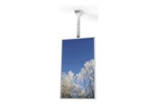 Veggmontering, AV-braketter & AV-møbler - HI-ND mounting kit - portrait - for flat panel - white - Max - recommended for 49" - CC4900-5201-01
