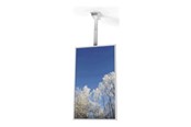Veggmontering, AV-braketter & AV-møbler - HI-ND mounting kit - portrait - for digital signage LCD panel - white - Max - recommended for 55" - CC5500-5201-01