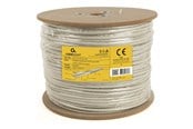 Nettverkskabel - Gembird Cablexpert bulk cable - 305 m - grey - Grå - 305m - SPC-6A-LSZHCU-SO