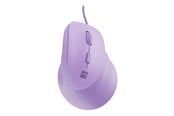 Mus - Natec CRAKE 2 PRO - vertical mouse - USB - purple - Vertical mouse - Optisk - 6 - Lilla - NMY-2274