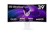 Skjerm - 39" LG UltraGear 39GX90SA-W - 3440x1440 (UWQHD) - 240Hz - OLED - 65W USB-C - 39GX90SA-W.AEU