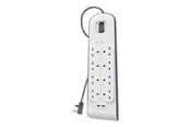 Strømkabel (ekstern) - Belkin - surge protector - BSV804AF2M