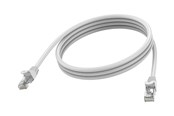 Nettverkskabel - Vision network cable - 2 m - white - Hvit - 2m - TC 2MCAT6A