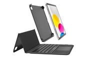 Tastatur - Belkin Connect - keyboard and folio case (protective case) - with magnetic stand - with trackpad Input Device - Tastatur & Foliosett - Svart - BBZ001AY-V3