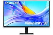 Skjerm - 32" Samsung ViewFinity S8 S32D800UBU - 3840x2160 (4K) - 60Hz - IPS - 90W USB-C - KVM switch - LS32D800UBUXEN