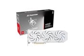 Grafikkort - PowerColor Radeon RX 9060 XT Hellhound Spectral White - 16GB GDDR6 RAM - Grafikkort - RX9060XT 16G-L/OC/WHITE