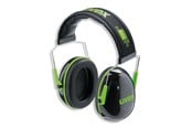 Sikkerhet - Uvex K1 Ear Defender with Headband - Black / Green - 2600001