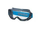 Sikkerhet - Uvex - safety goggles - polycarbonate thermoplastic elastomer (TPE) textile - blue anthracite - 9320265