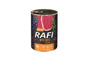 Hund - RAFI Kornfritt våtfôr for hunder med and 400g - 61043