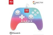 Spill - Tilbehør - PowerA Advantage Wired Controller for Nintendo Switch 2 with Lumectra - White - NSGP0524-01