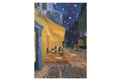 Puslespill - Clementoni Jigsaw Puzzle Café Terrace v. Gogh 1000 pcs. Gulv - 39969