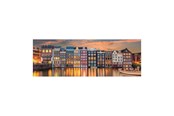 Puslespill - Clementoni Jigsaw Puzzle Bright Amsterdam 1000 pcs. Gulv - 39897