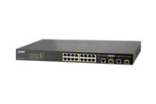 Switch/splitter - PLANET FGSW-1816HPS - switch - 16 ports - Managed - FGSW-1816HPS