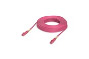 Nettverkskabel - Ubiquiti UniFi OM4 Duplex LC UPC Fiber Patch Cable 30m - Rosa - 30m - UACC-OFC-M2-LULU-30M