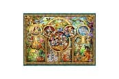 Puslespill - Ravensburger Disney Family Jigsaw Puzzle 500 pcs. Gulv - 120000945
